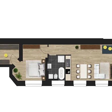 Apartmán Am 24h Self-check-in, Free Parking, U-bahn 350m, Netflix Norimberk